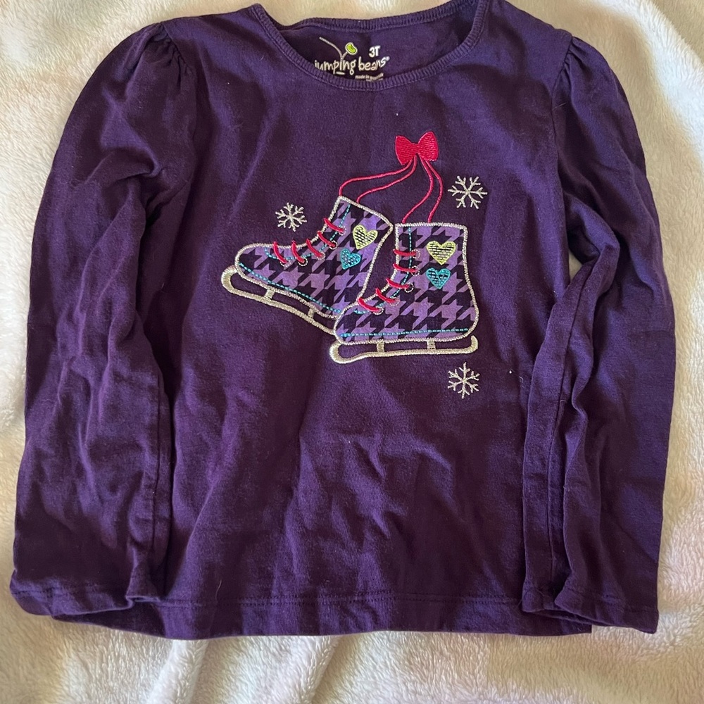 Jumping beans purple top-3t